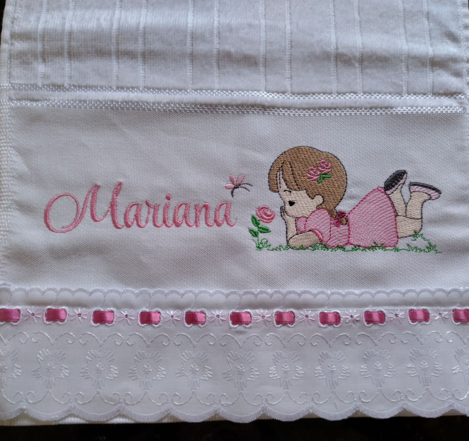 Toalhinha Bordada