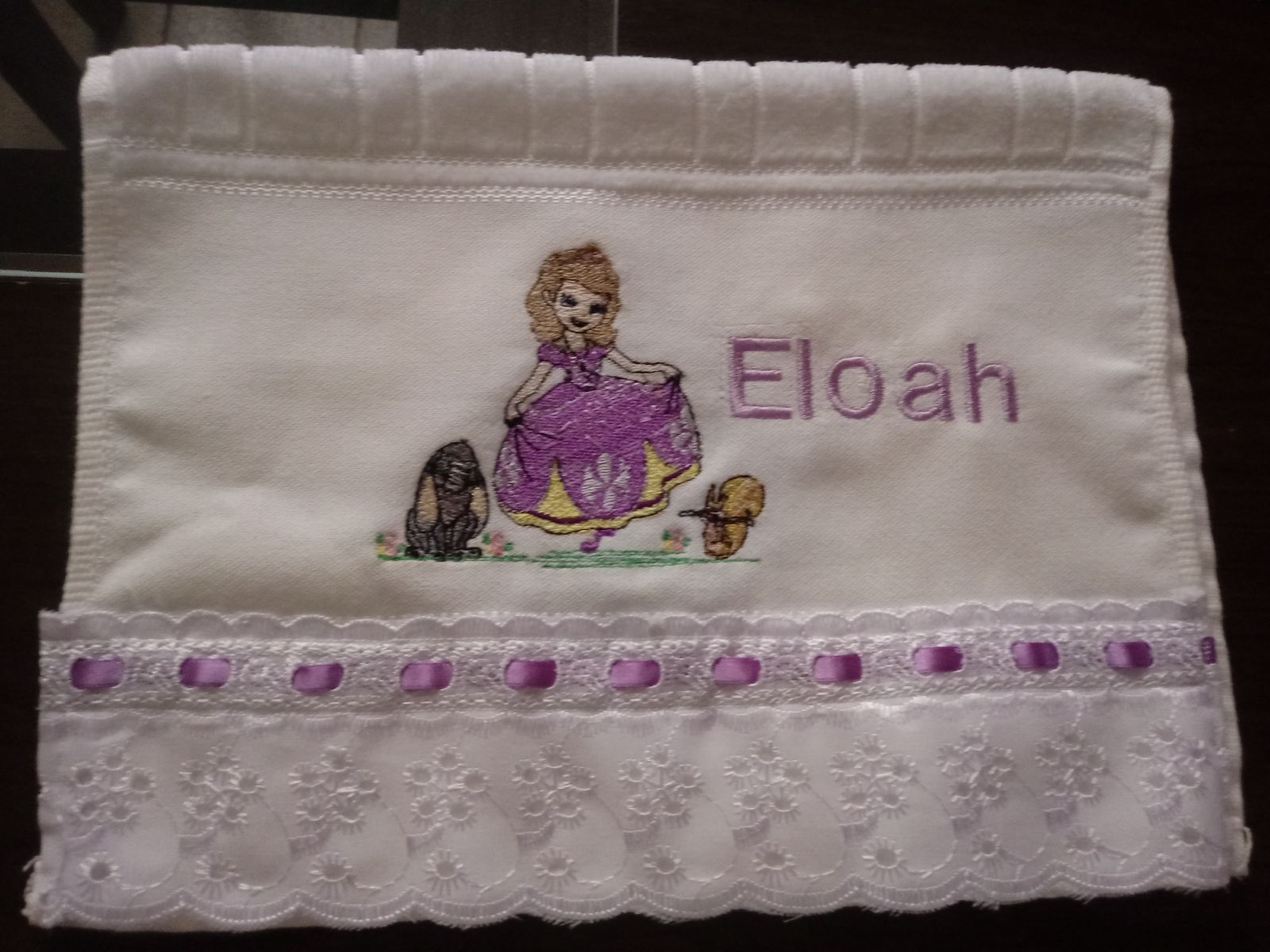 Toalhinha Bordada